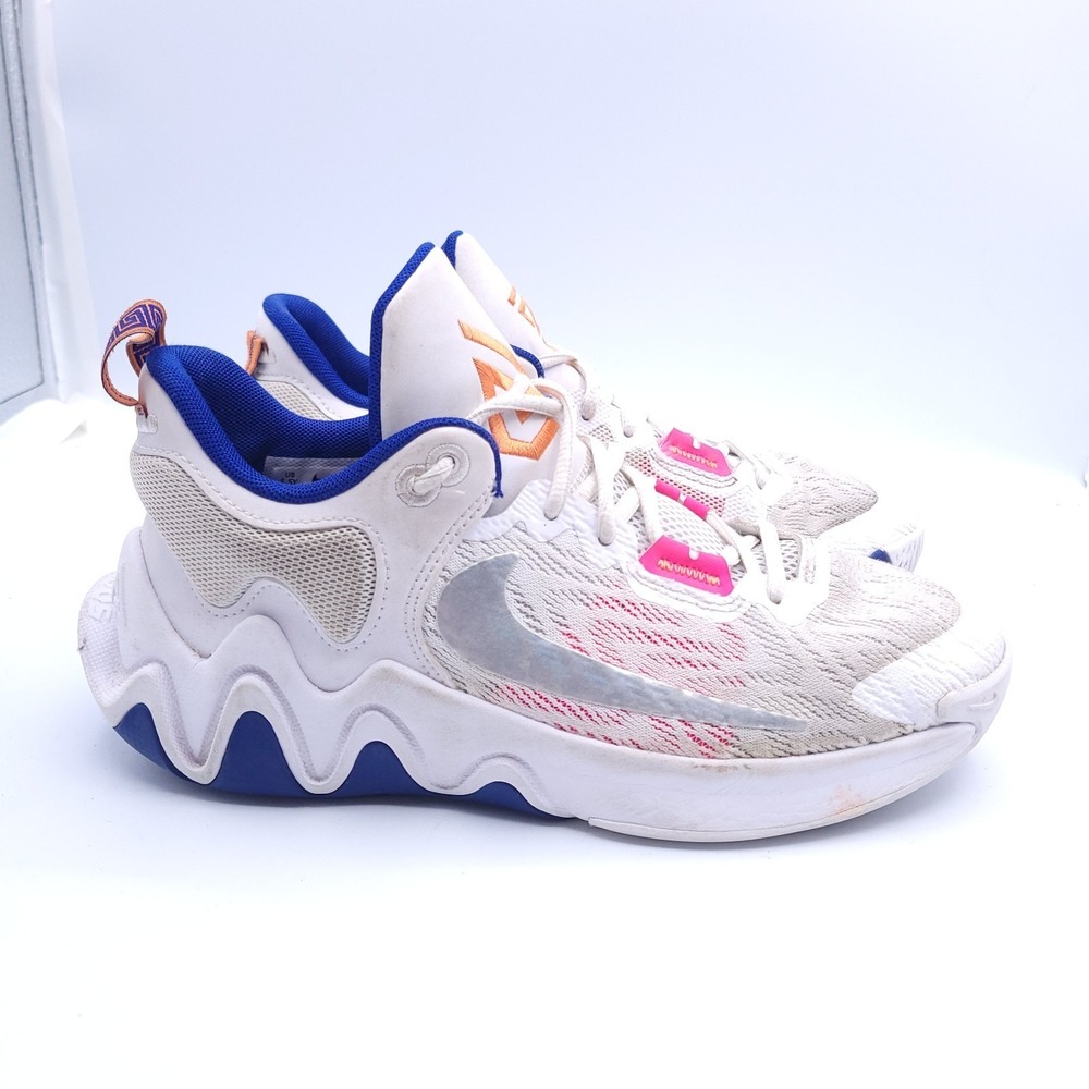 Nike Giannis Immortality 2 GS Shoes Youth Size 5.5Y Basketball DQ1943-102 White